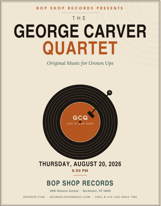 Bop Shop Records — August 20, 2026