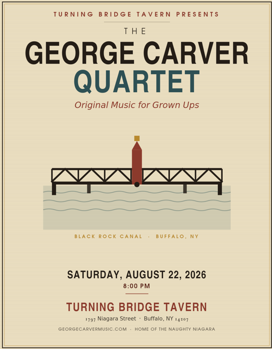 Turning Bridge Tavern — August 22, 2026